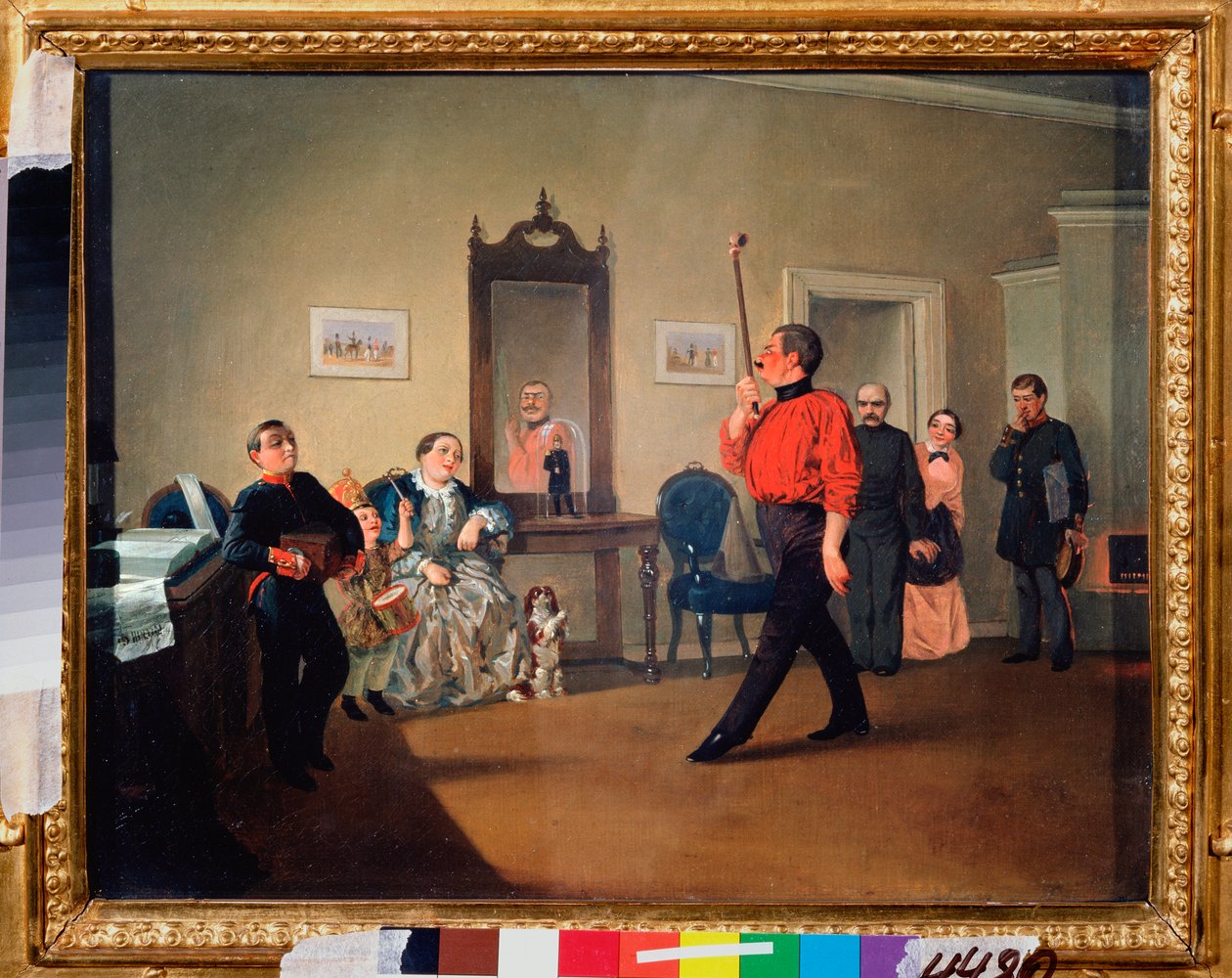 Békés Marsomania – Alekszandr Vasziljevics Usztyinov (1796-1868) festménye, olaj, vászon alkotó: Alexander Vasilyevich Ustinov