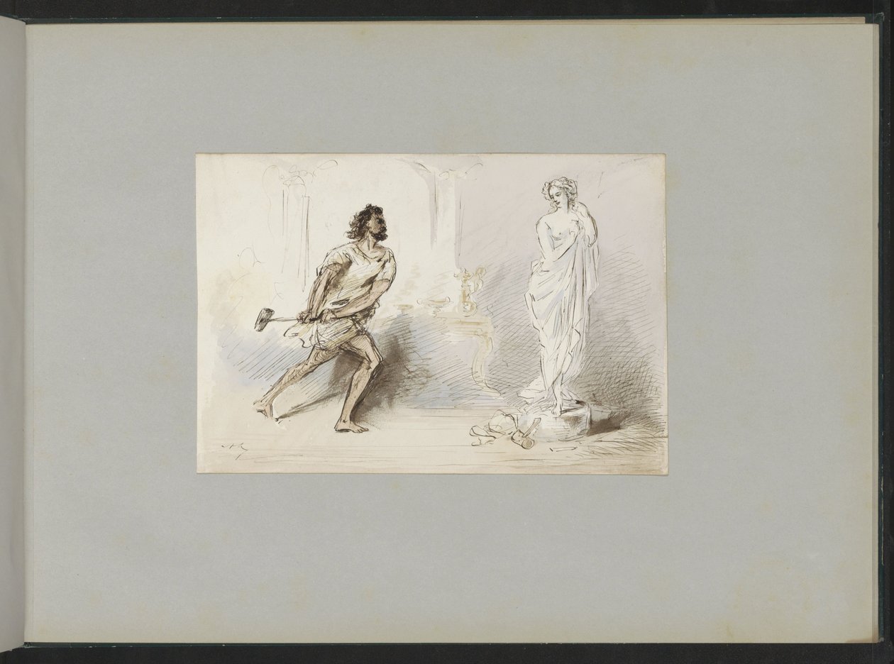 Pygmalion Galatea alkotó: Alexander Ver Huell
