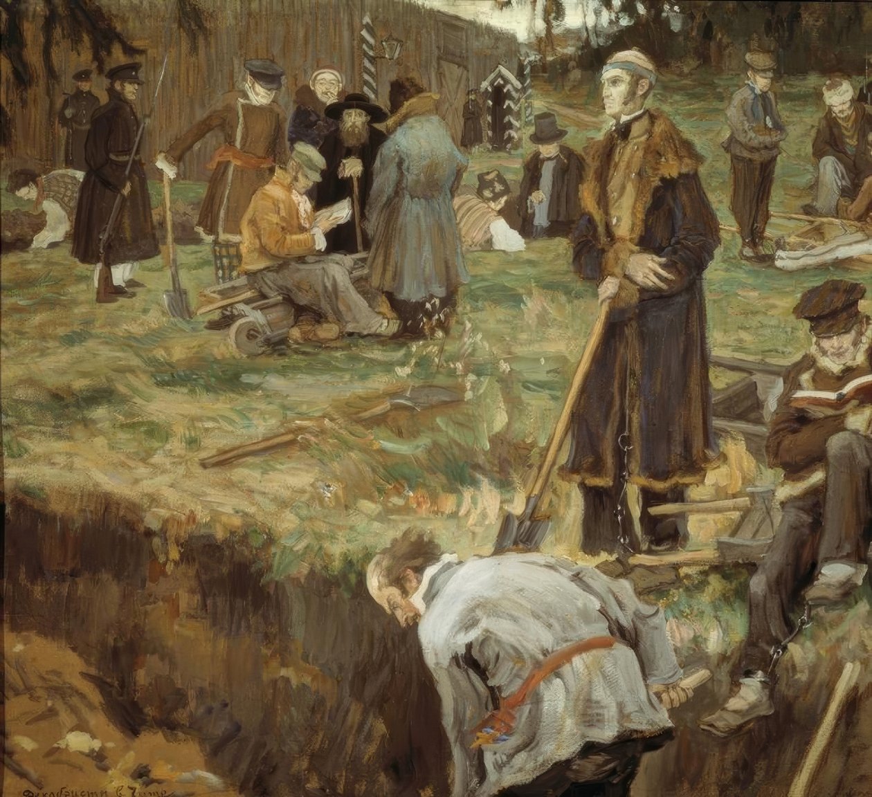 Dekabristák Chitában alkotó: Alexander Viktorowitsch Morawow