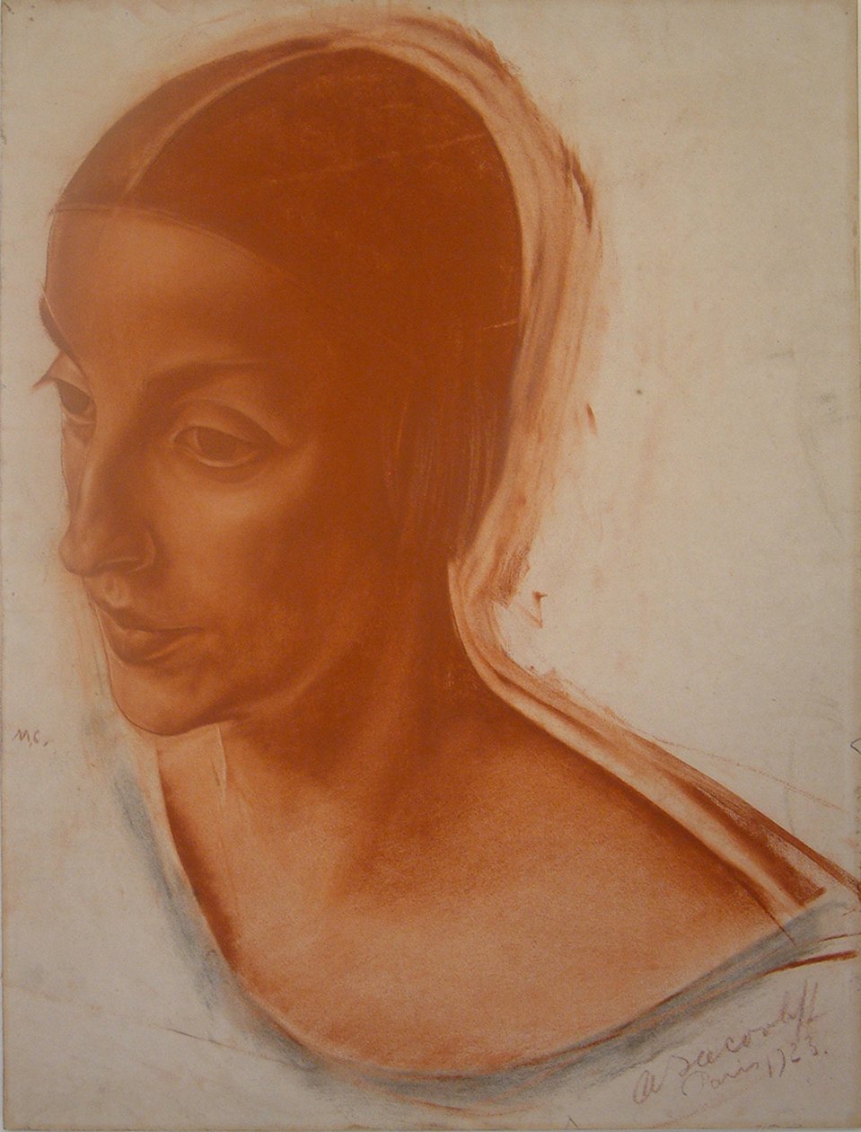 Balerina Alexandra Balashova 1887-1979, 1923 alkotó: Alexander Yevgenyevich Yakovlev