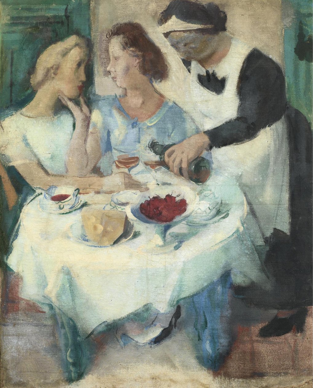 Cafe La Rotonde. alkotó: Alexander Yevgenyevich Yakovlev