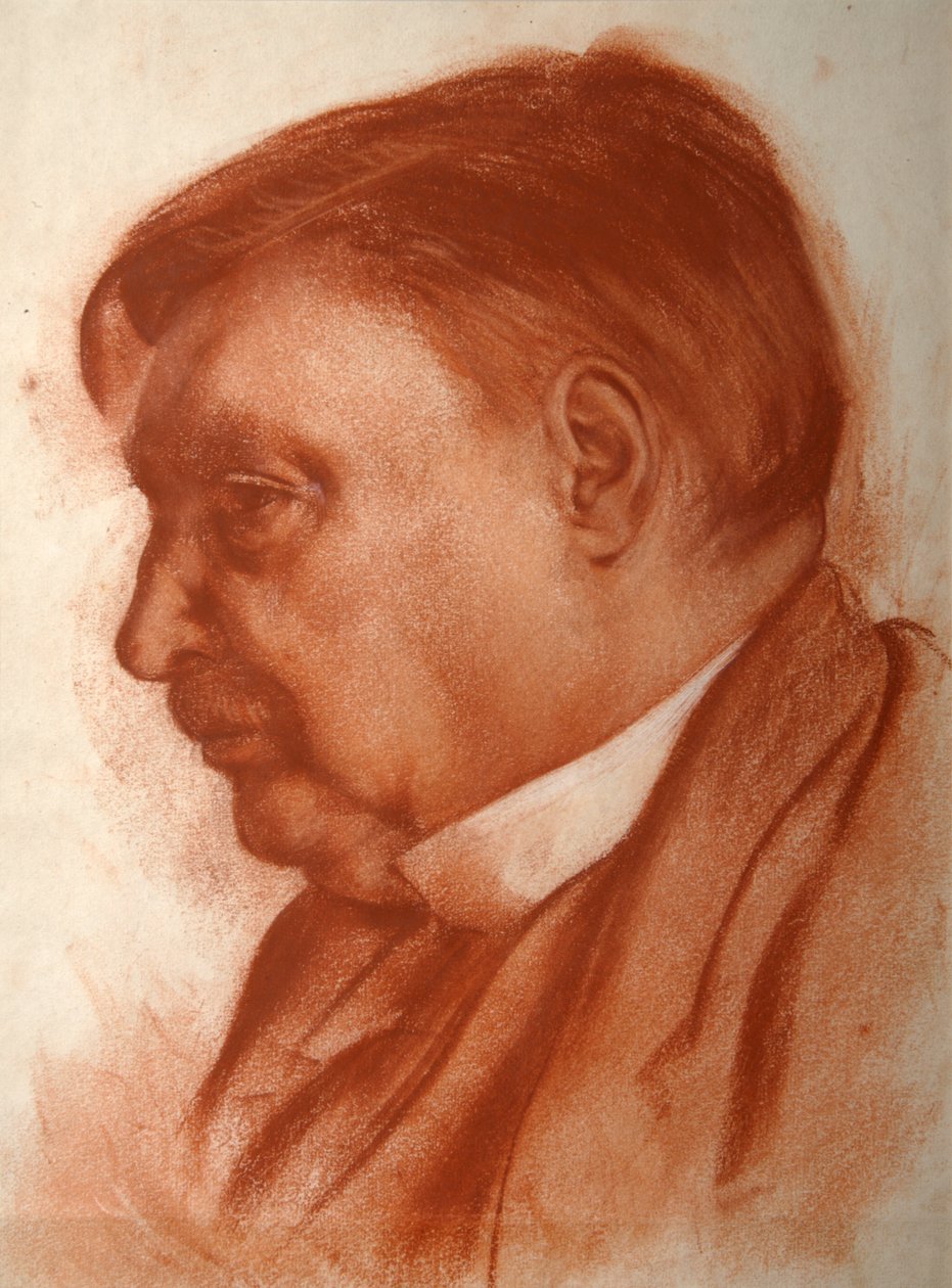 Alexander Glazunov zeneszerző portréja, 1865-1936. alkotó: Alexander Yevgenyevich Yakovlev