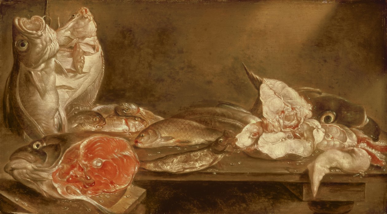 Csendélet halakkal, 1640 alkotó: Alexander van Adriaenssen