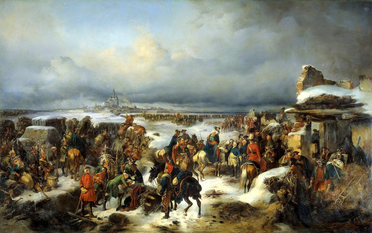 Kolberg porosz erődítmény elfoglalása 1761. december 16-án