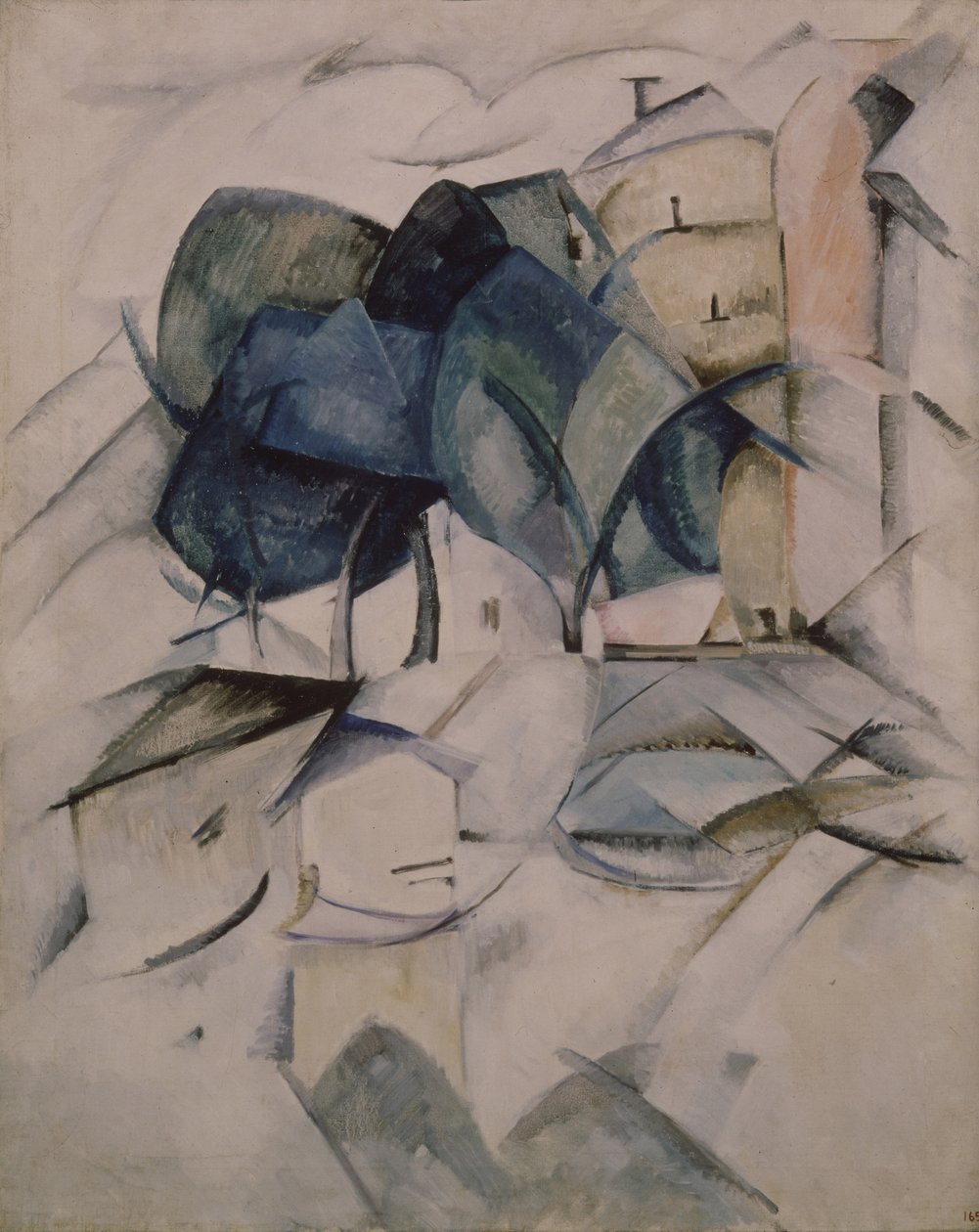 Egy Szajna töltés, 1914-1915 alkotó: Alexandra Alexandrowna Exter