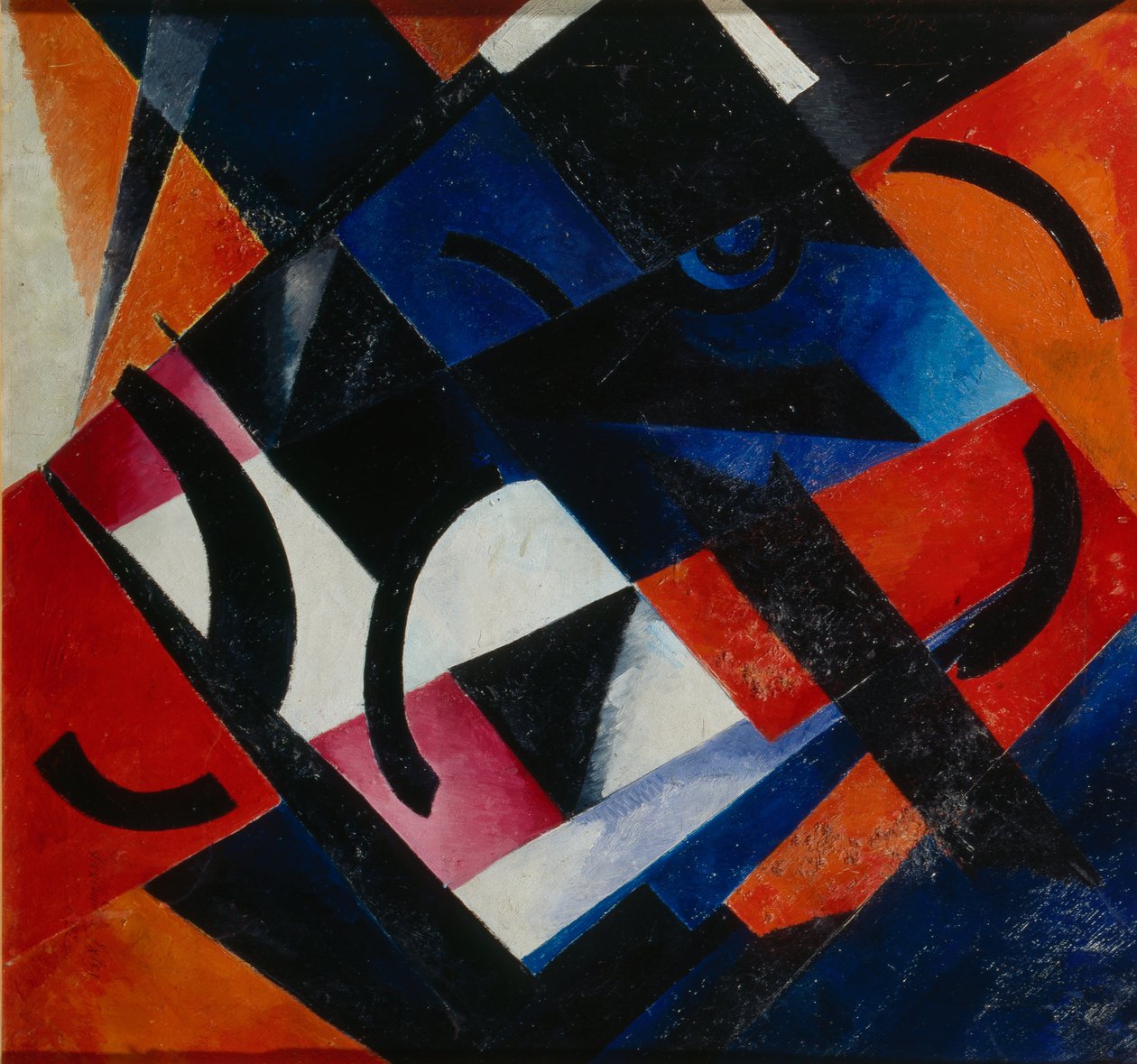 Színes építés, 1922 alkotó: Alexandra Alexandrowna Exter