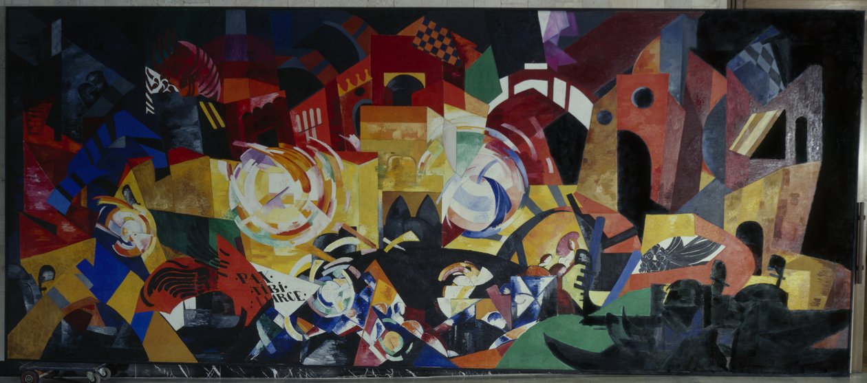 Velence, 1918 alkotó: Alexandra Alexandrowna Exter