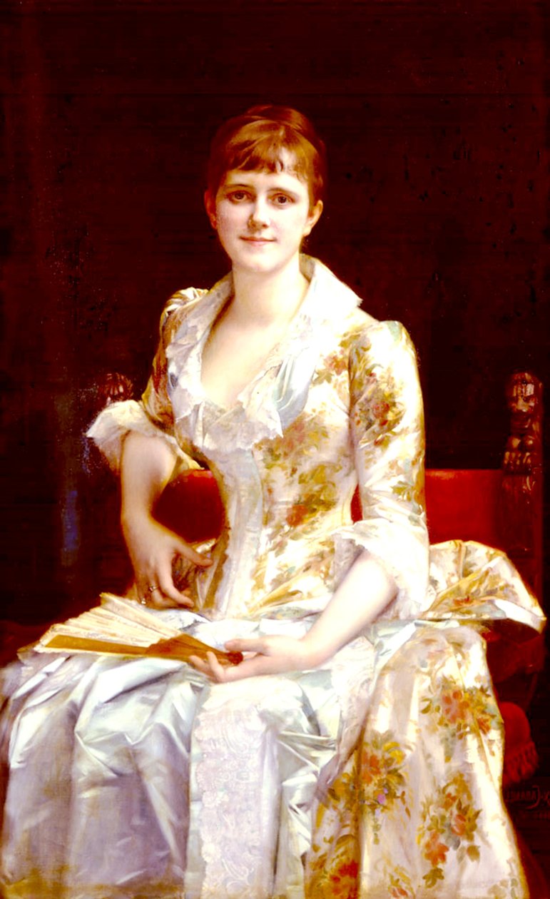 Egy fiatal hölgy alkotó: Alexandre Cabanel