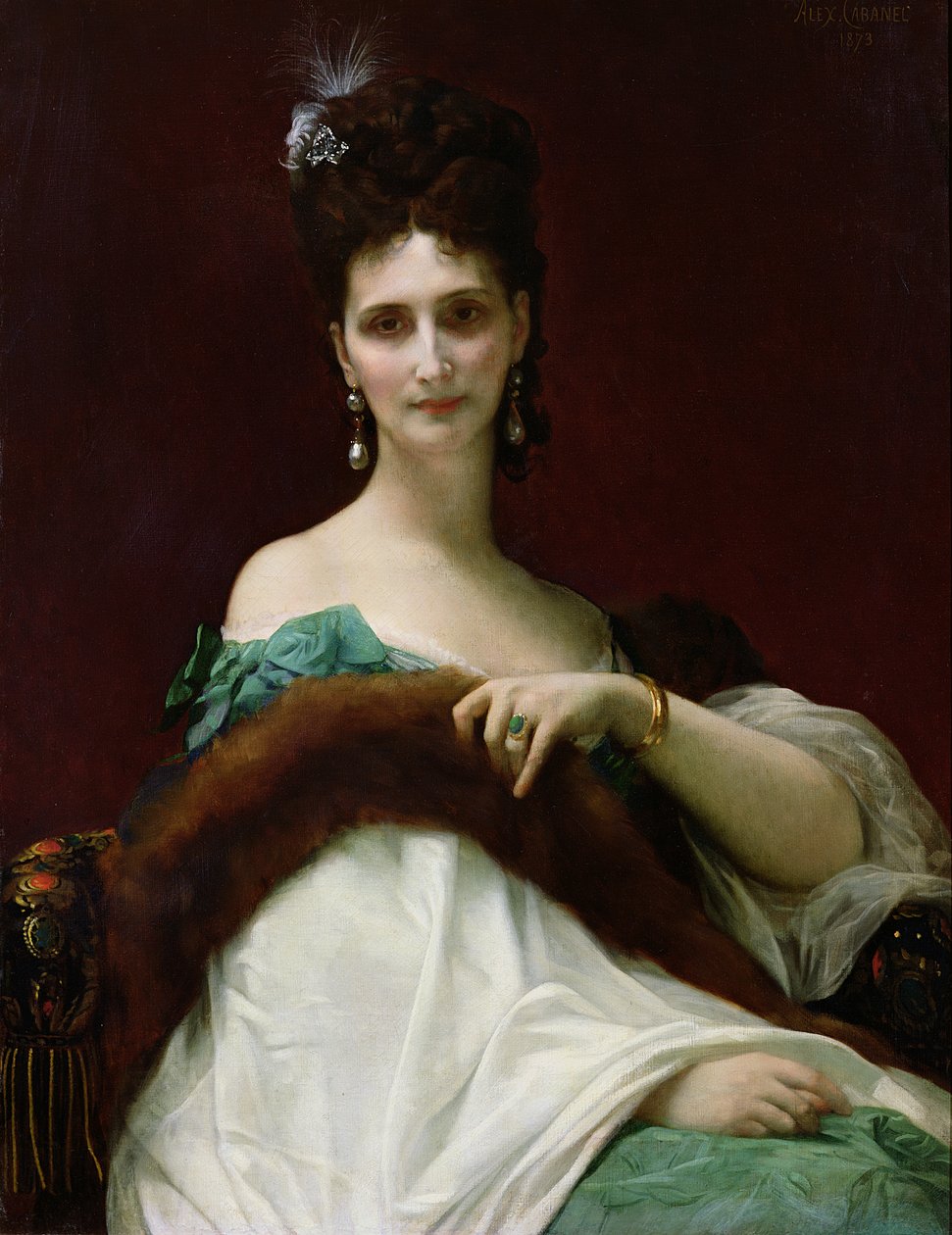 Keller grófnője, 1873 alkotó: Alexandre Cabanel