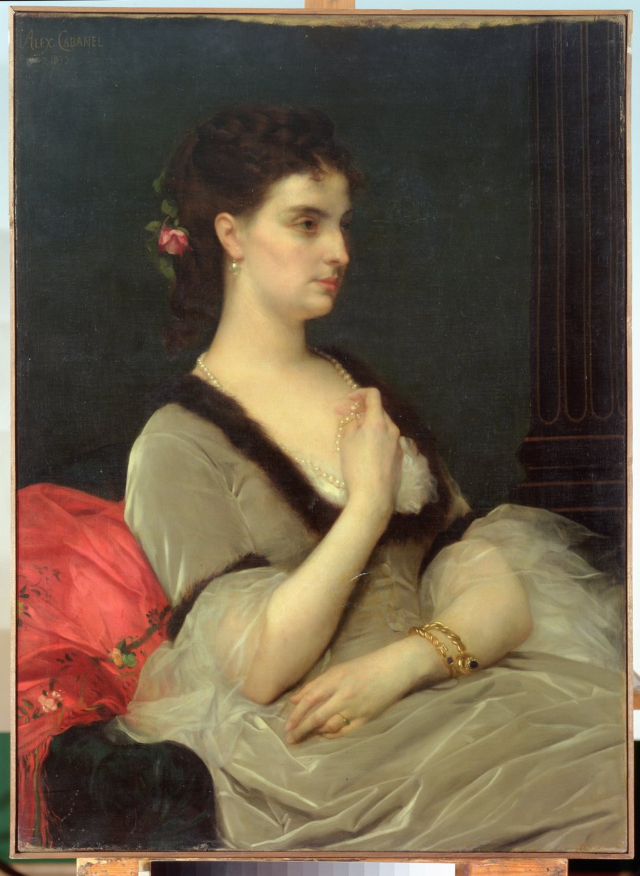 E.A. Vorontova-Dashkova grófnő portréja, 1873 alkotó: Alexandre Cabanel