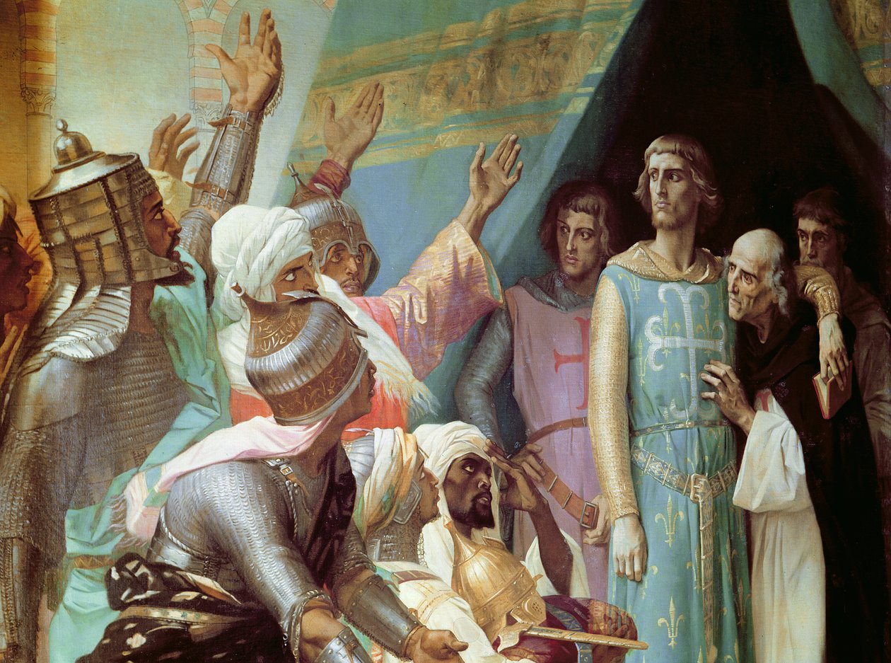 St. Louis élete (részlet) alkotó: Alexandre Cabanel