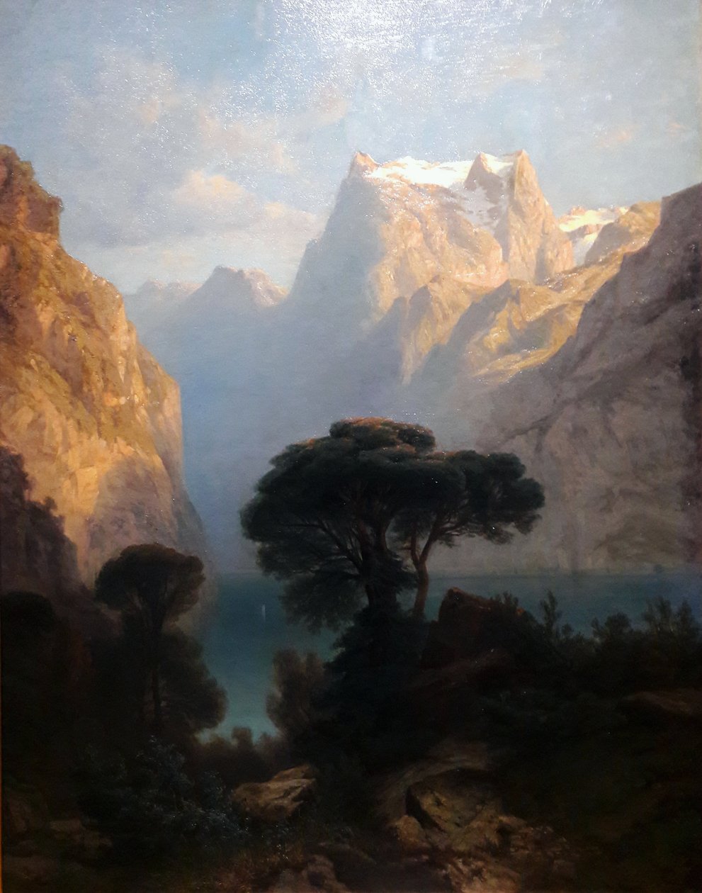 Luzerni-tó alkotó: Alexandre Calame