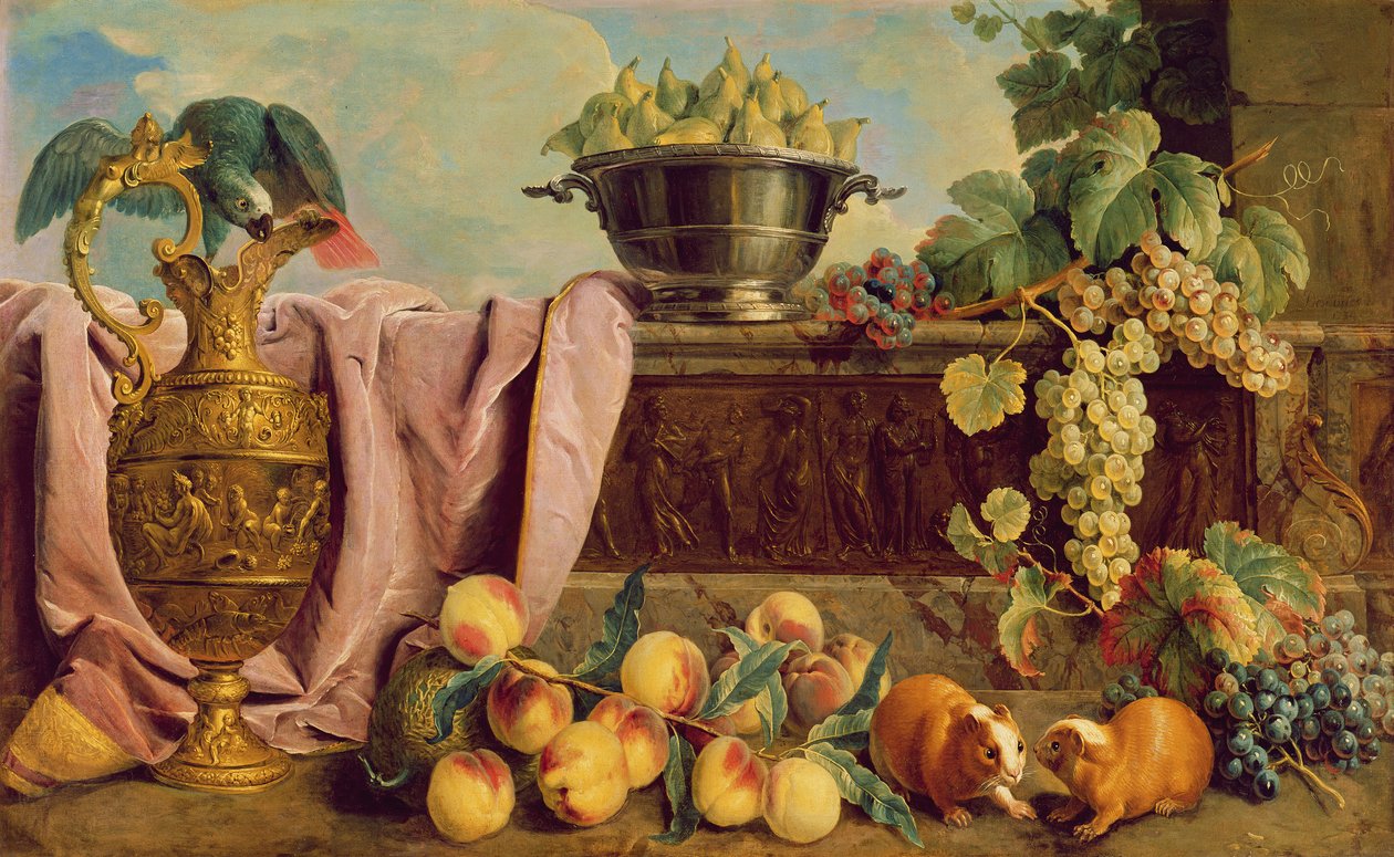 Csendélet kancsóval, 1734 alkotó: Alexandre Francois Desportes
