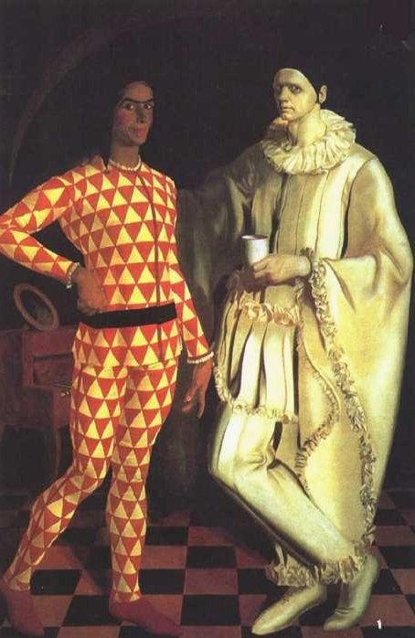 1914. n angolul: Pierrot & A alkotó: Alexandre Jacovleff