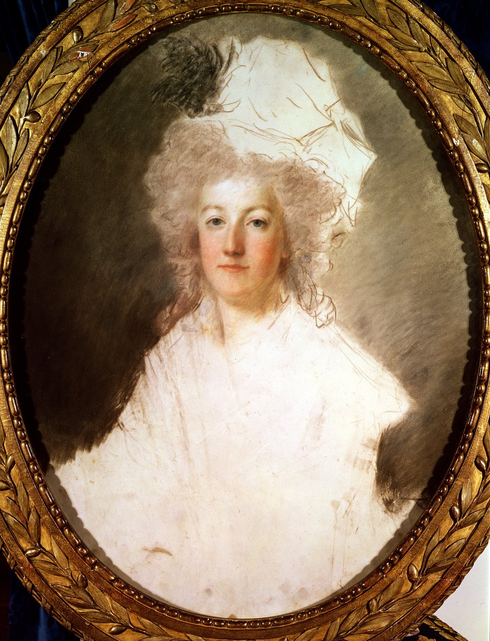 Marie-Antoinette (1774-92) befejezetlen portréja 1770-1819 (pasztell, papír) alkotó: Alexandre Kucharski