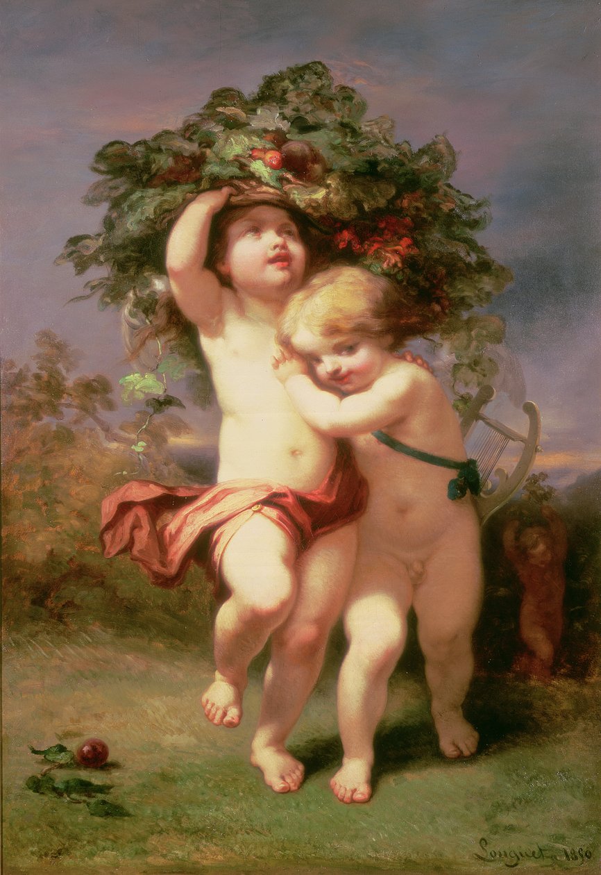 Visszatérés a vihar előtt, 1850 alkotó: Alexandre Marie Longuet