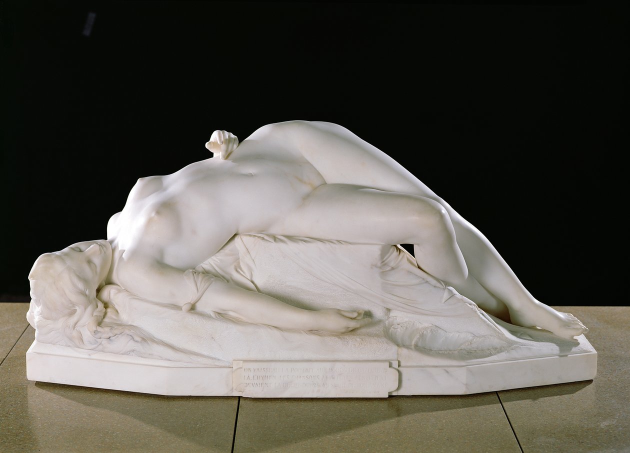 Fiatal lány Tarentóból, 1871 (márvány) alkotó: Alexandre Schoenewerk