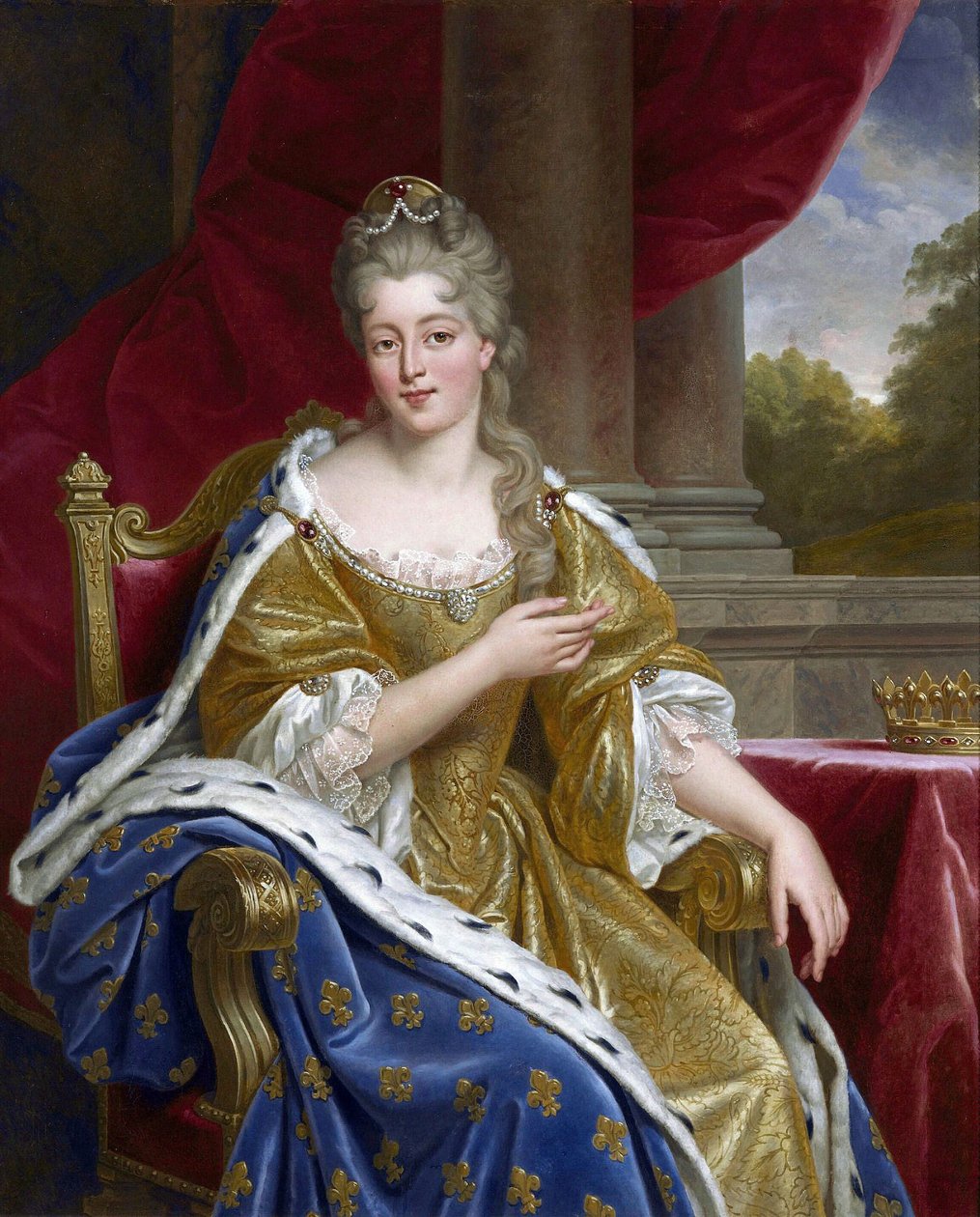 Françoise-Marie de Bourbon, Mademoiselle de Blois, Orléans hercegnője alkotó: Alexandre Francois Caminade