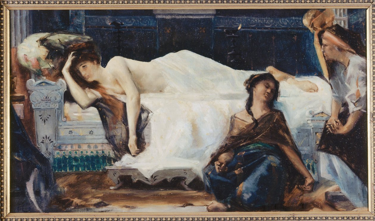 Phaedra, 1880-ban (olaj) alkotó: Alexandre Cabanel