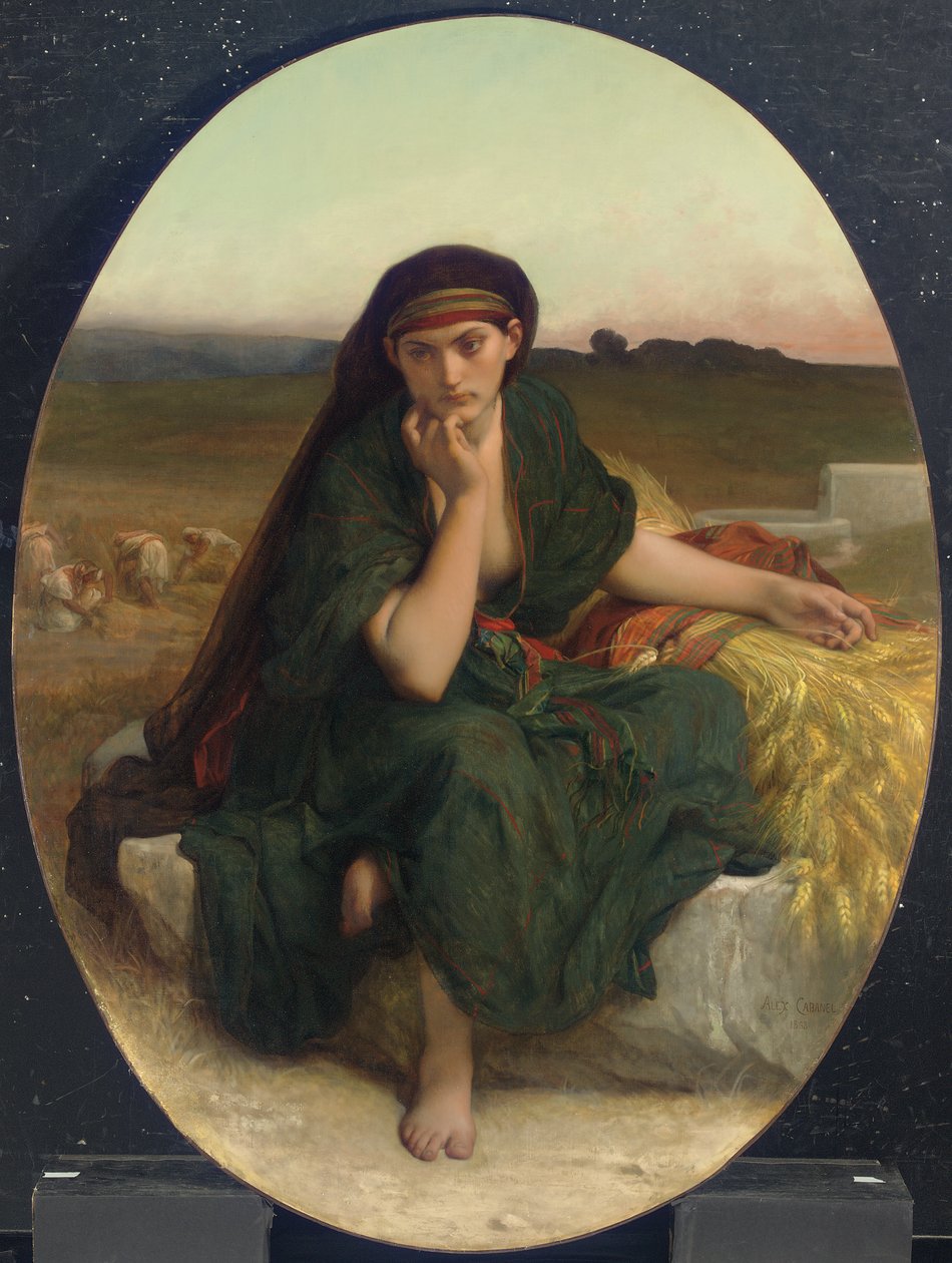Ruth visszatér a mezőkről alkotó: Alexandre Cabanel