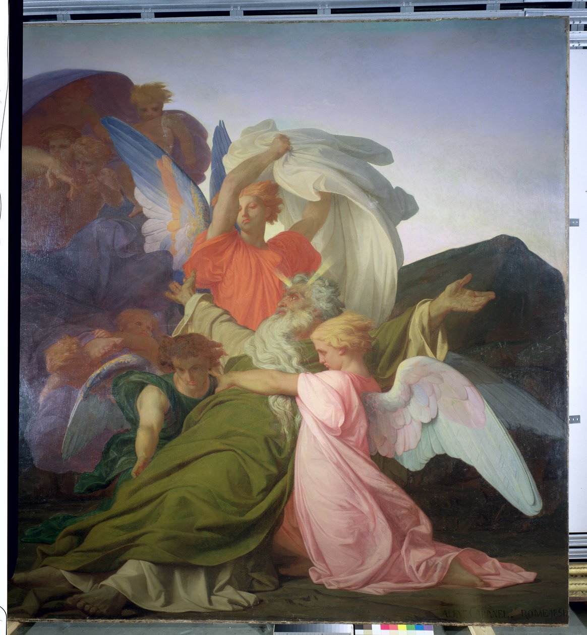 Mózes halála, 1851 (225068. részlet) alkotó: Alexandre Cabanel