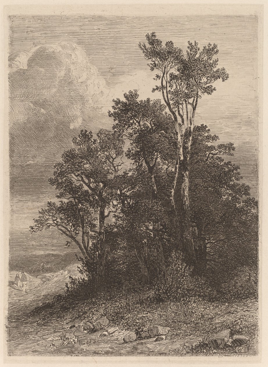 Fák ligete alkotó: Alexandre Calame