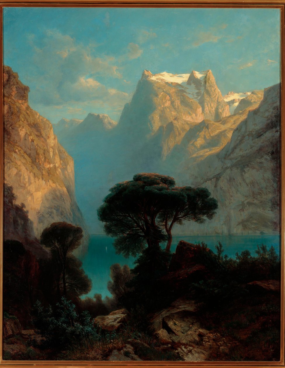 Négy kanton tava alkotó: Alexandre Calame