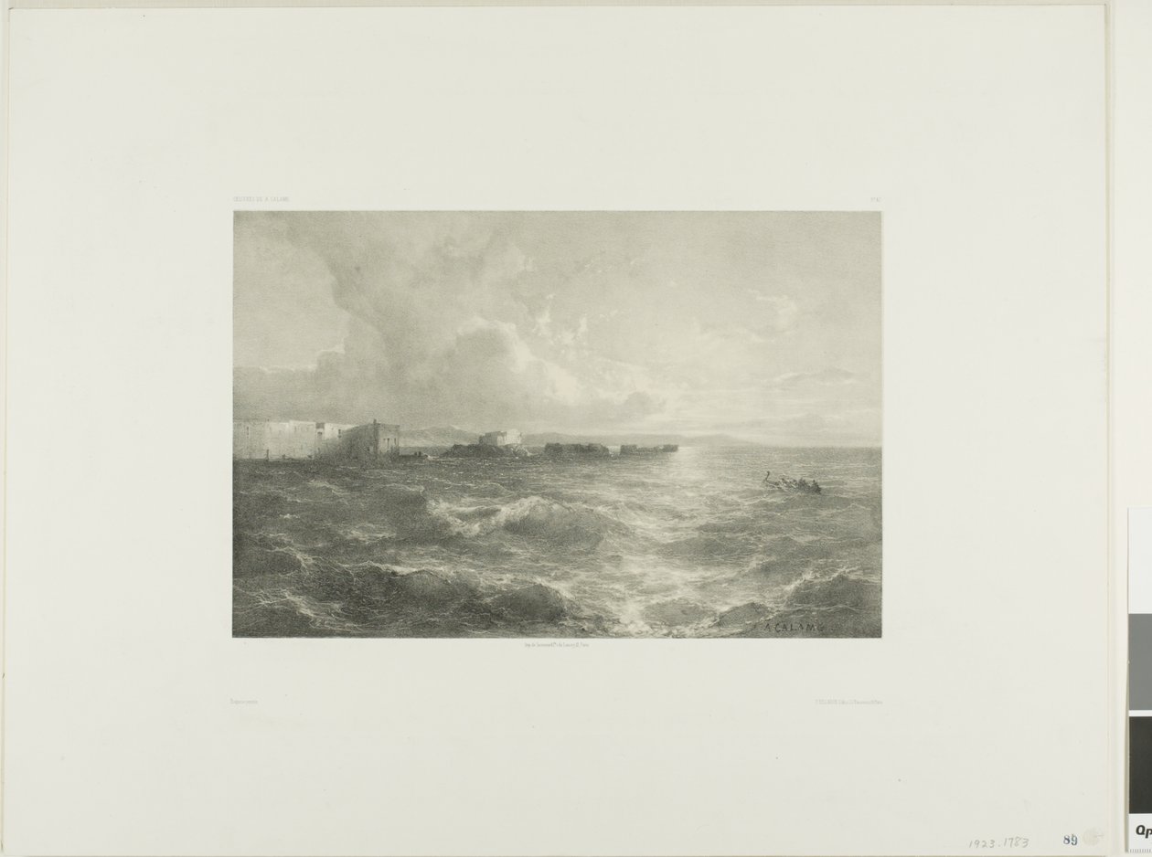 Pozzuoli alkotó: Alexandre Calame