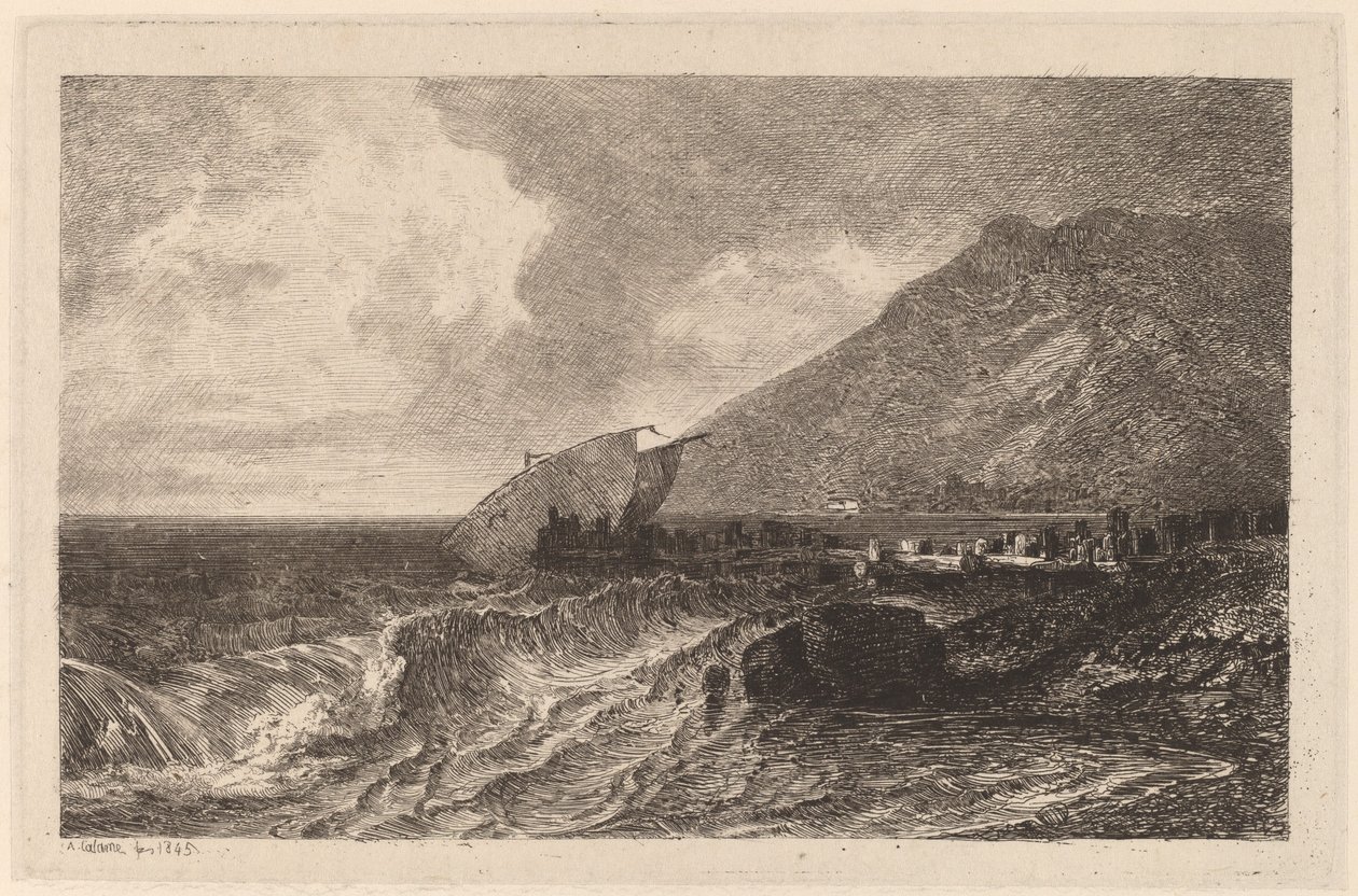 Hajótörés a parton alkotó: Alexandre Calame