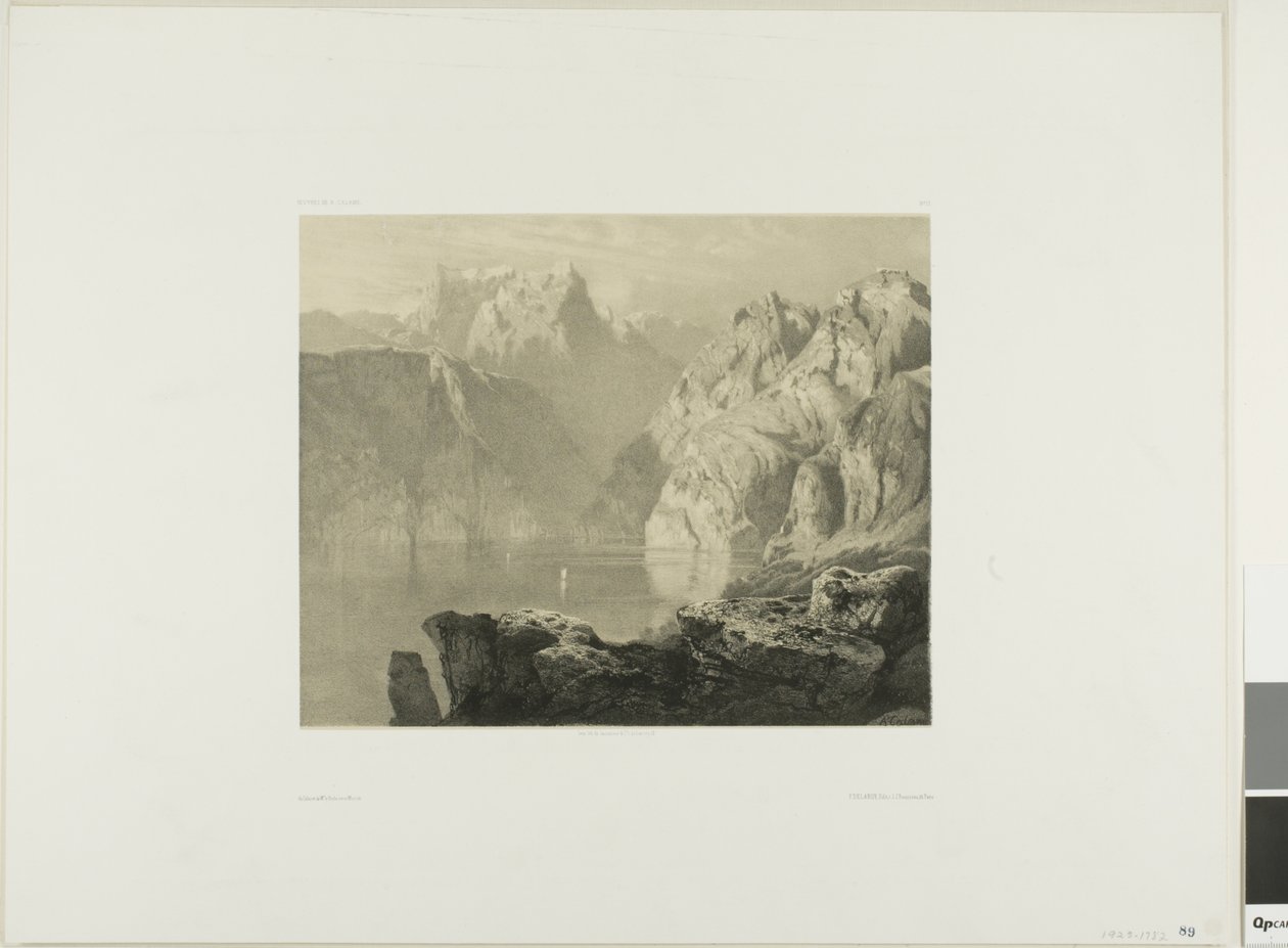 Vierwaldstattersee alkotó: Alexandre Calame