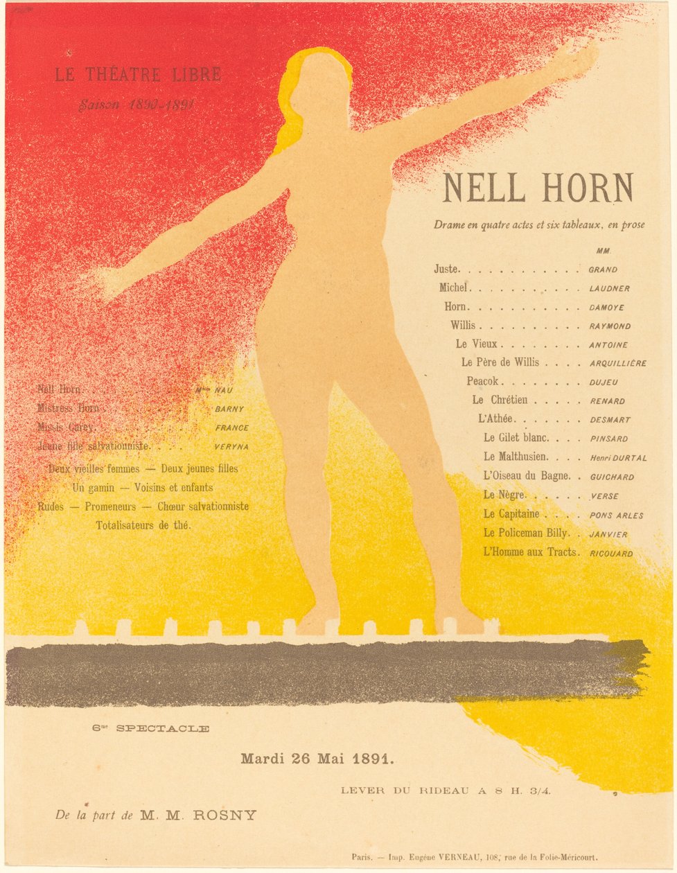 Nell Horn alkotó: Alexandre Charpentier