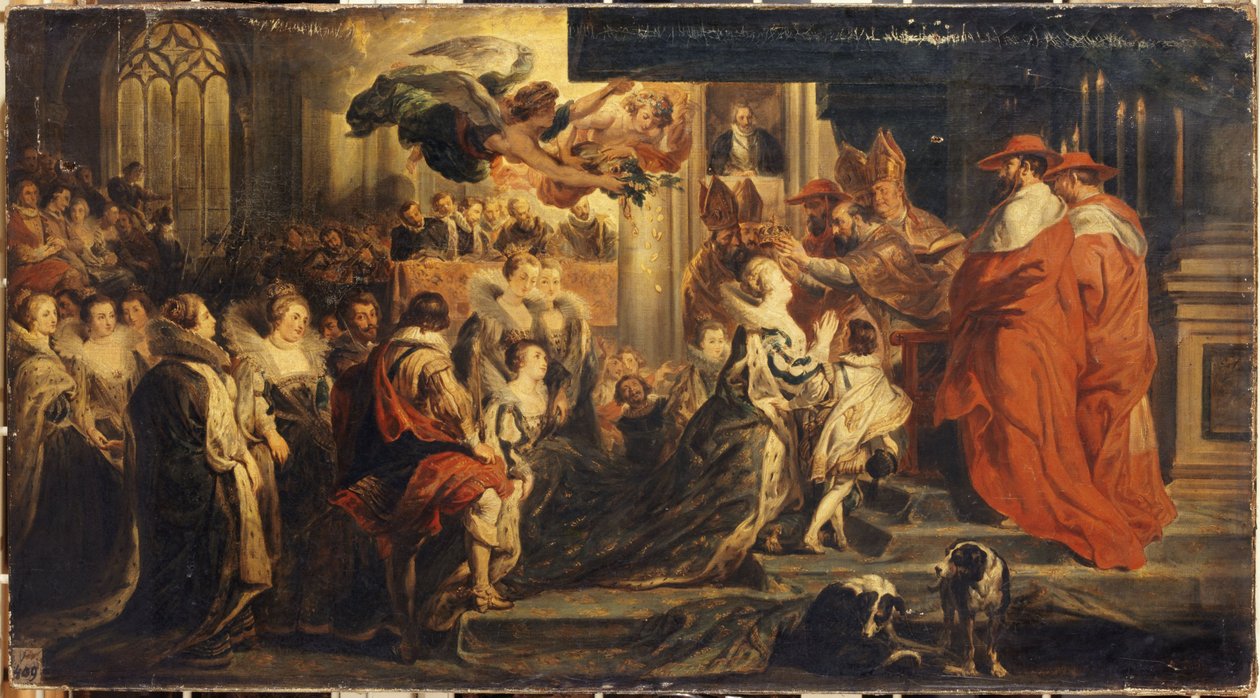 Medici Mária koronázása, május 13. alkotó: Alexandre Colin