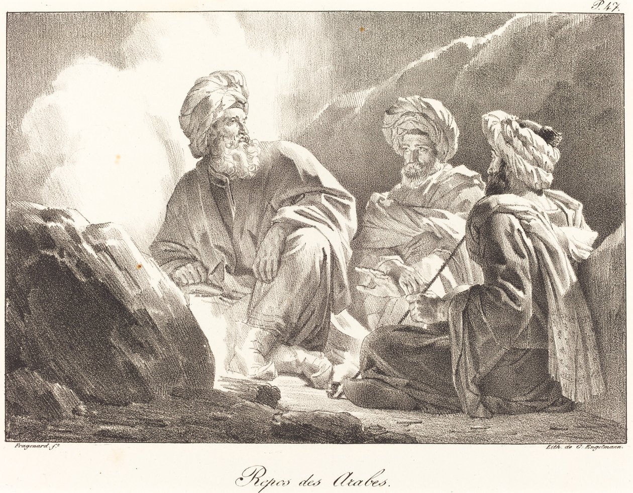 A többi arab alkotó: Alexandre Evariste Fragonard