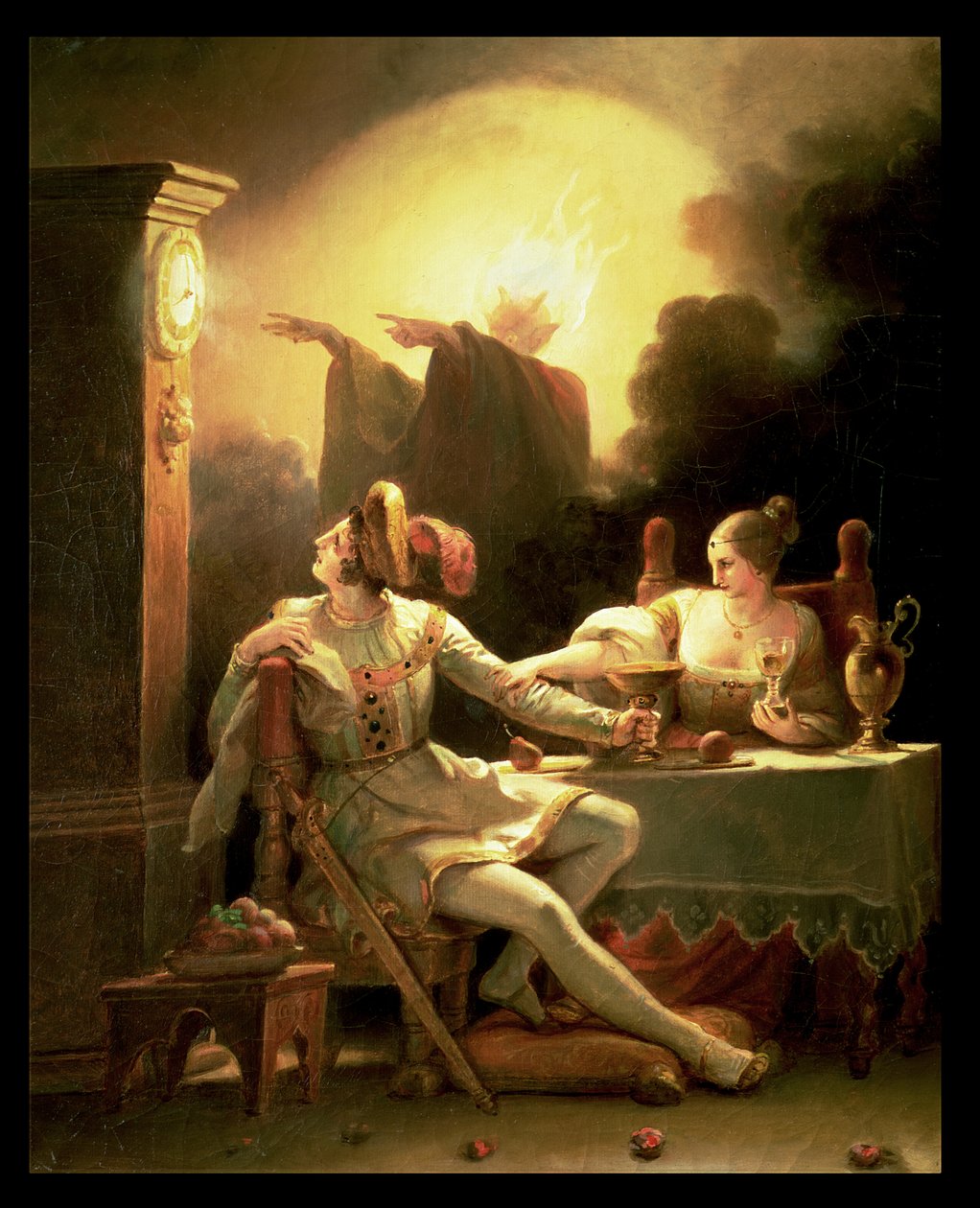 A végzetes óra: Fantasztikus téma II alkotó: Alexandre Evariste Fragonard