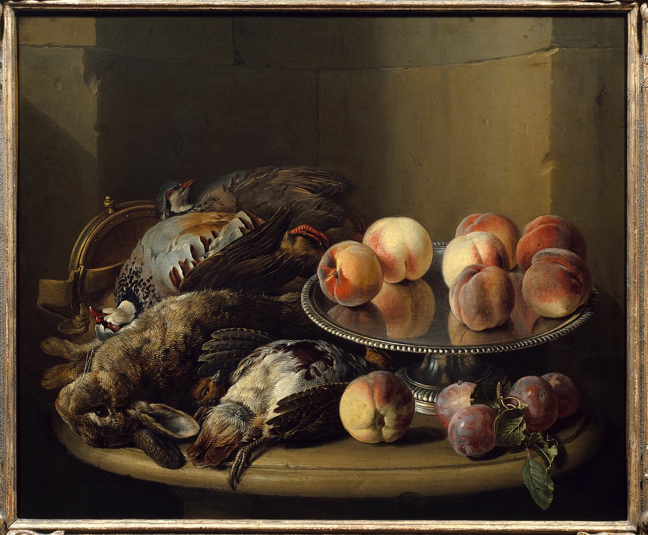 Francois Desportes (1661-1743) csendélet, játék és tűk festménye, 18. századi Párizs, dekoratív művészetek alkotó: Alexandre Francois Desportes