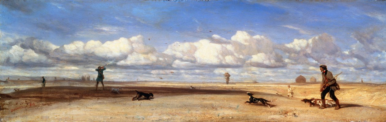 Kacsavadászok, 1843. alkotó: Alexandre Gabriel Decamps