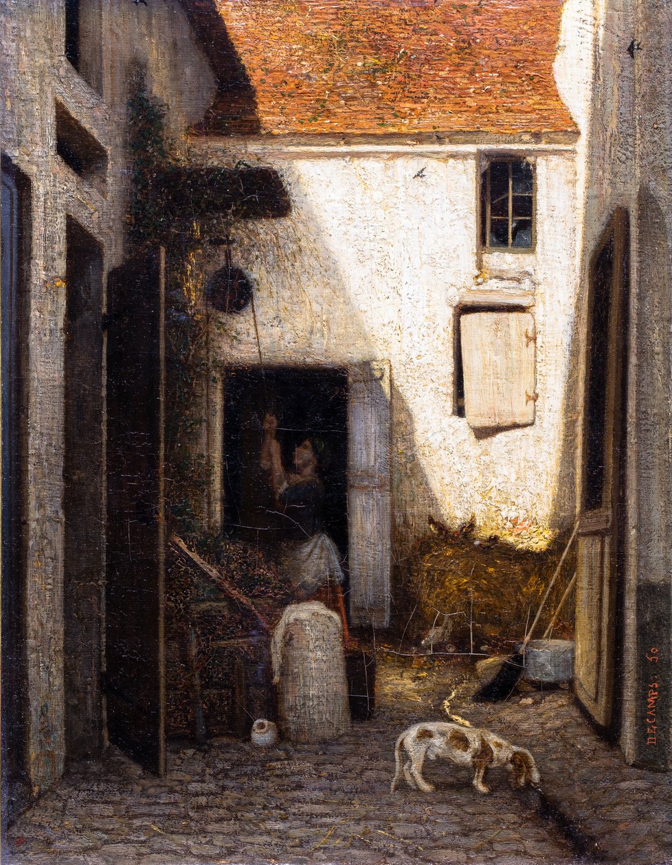 Farmyard alkotó: Alexandre Gabriel Decamps