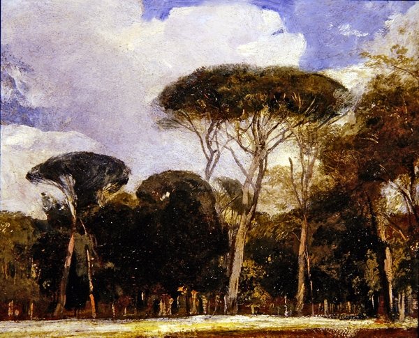 Pamphili Doria, Róma (olaj, papír) alkotó: Alexandre Gabriel Decamps