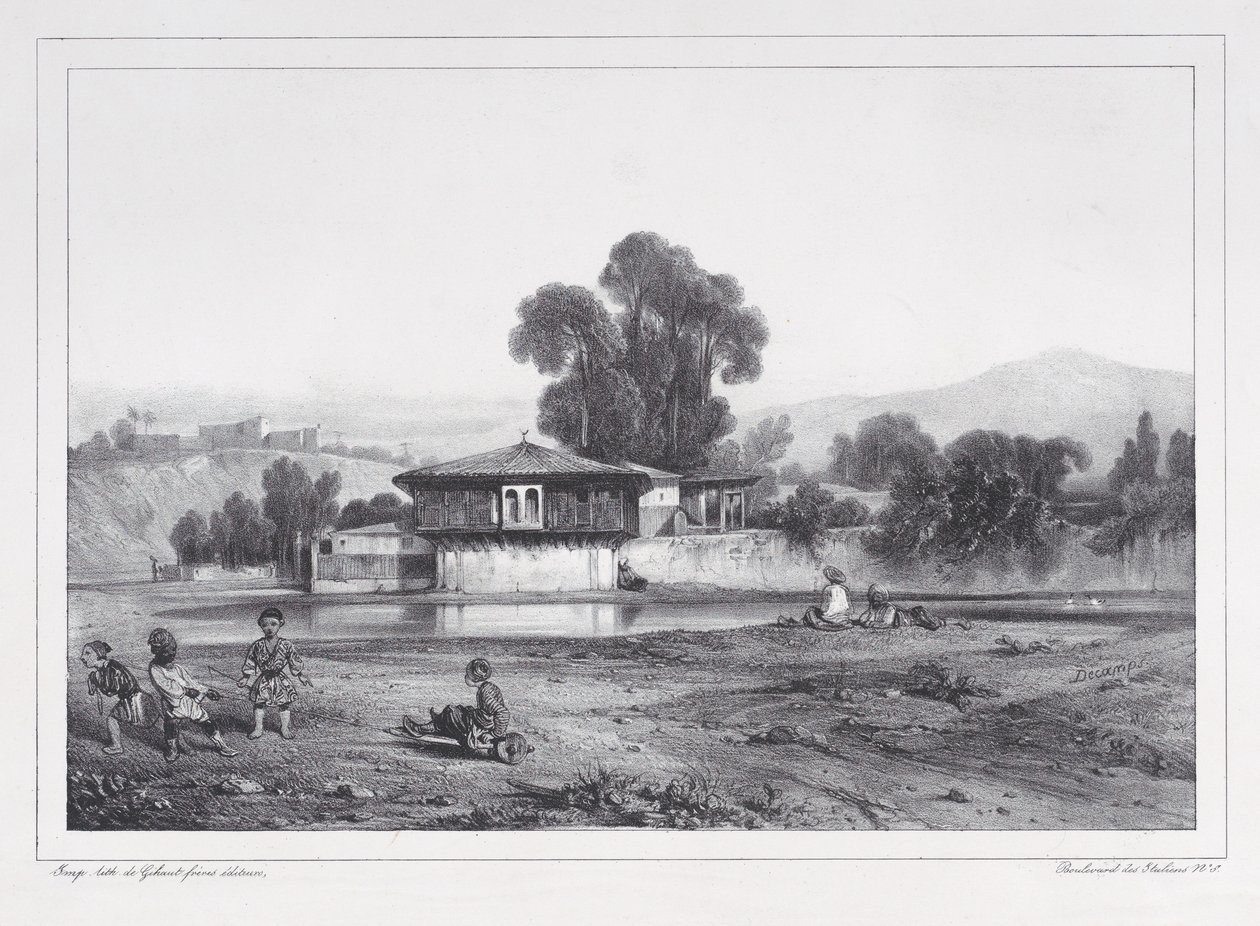 Török laktanya, 1823-60. alkotó: Alexandre Gabriel Decamps