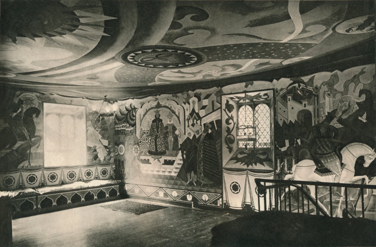 Díszek egy teremben, 1927 alkotó: Alexandre Jacovleff