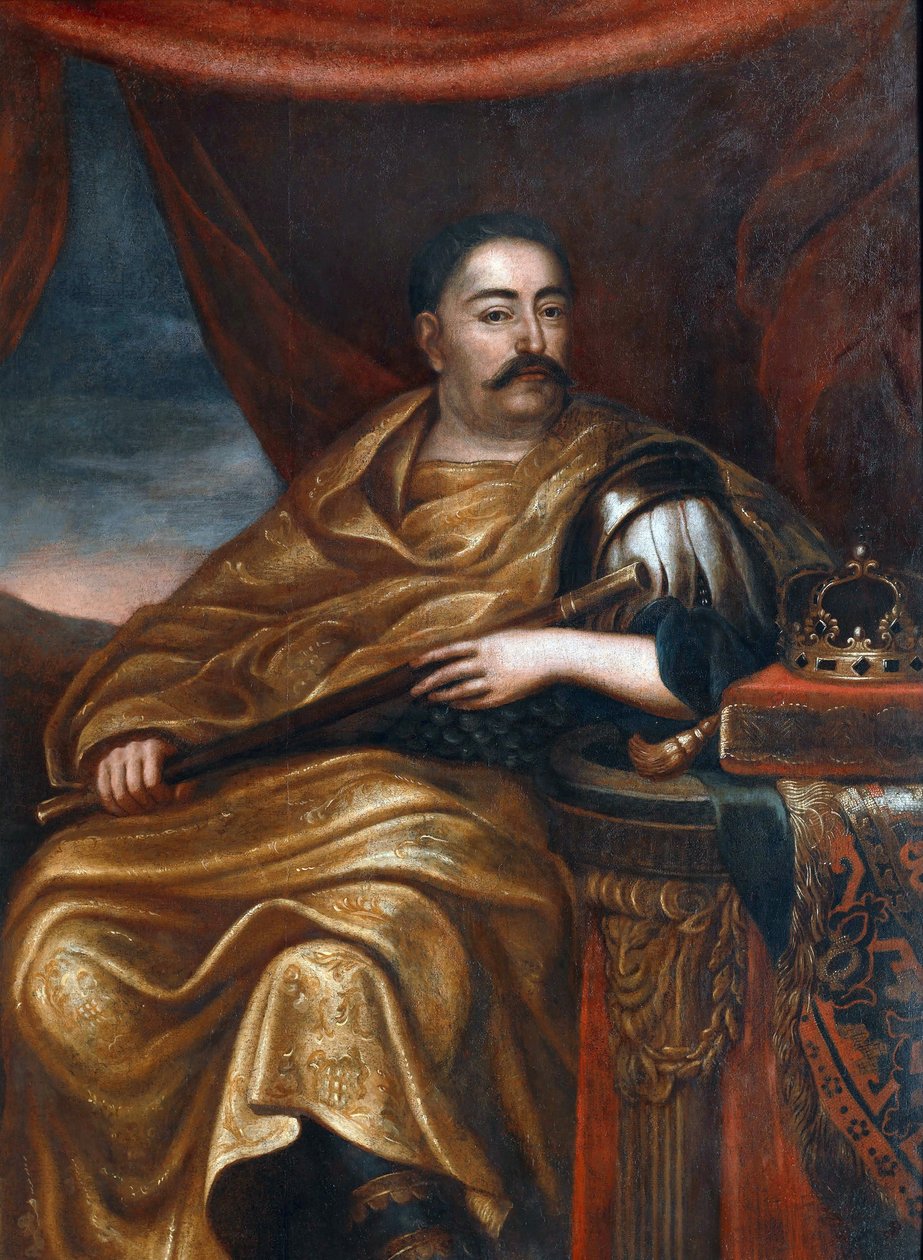 III. Sobieski János (1629-1696) lengyel király portréja"" 17. század - III. Sobieski János (1629-1696), lengyel király és Litvánia nagyhercegének portréja - Tricius, Jan (kb. 1620-kb. 1692) - - Olaj, vászon - 162x114 cm - Wilanow Palota Múzeum alkotó: Alexandre Jan Tricius