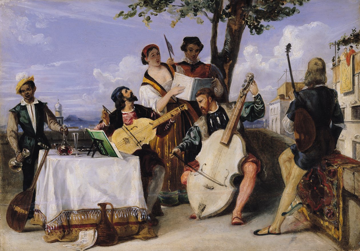 A velencei koncert alkotó: Alexandre Jean Baptiste Hesse