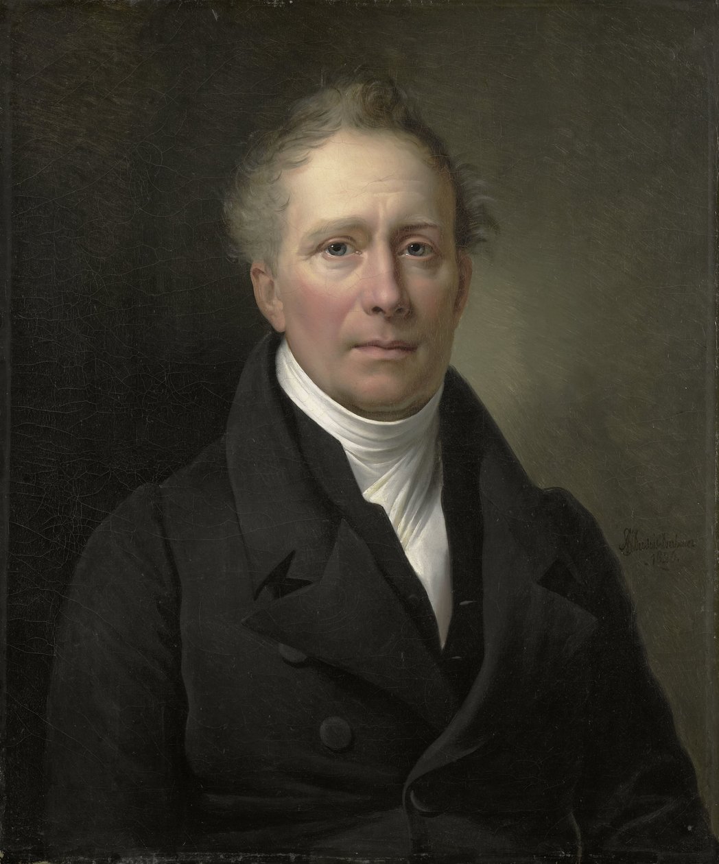 Daniel Francis Schas (1772-1848), a Kereskedelmi Tanács és a Gyarmatok Tanácsának tagja 1814 és 1820 között alkotó: Alexandre Jean Dubois Drahonet (signed by artist)