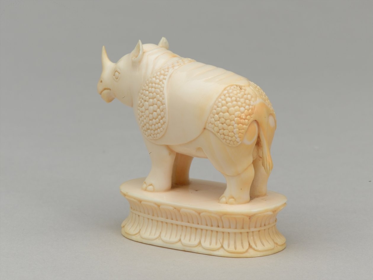 Fehér püspök, sakkfigura, India, 1820 körül alkotó: Alexandre Josquin