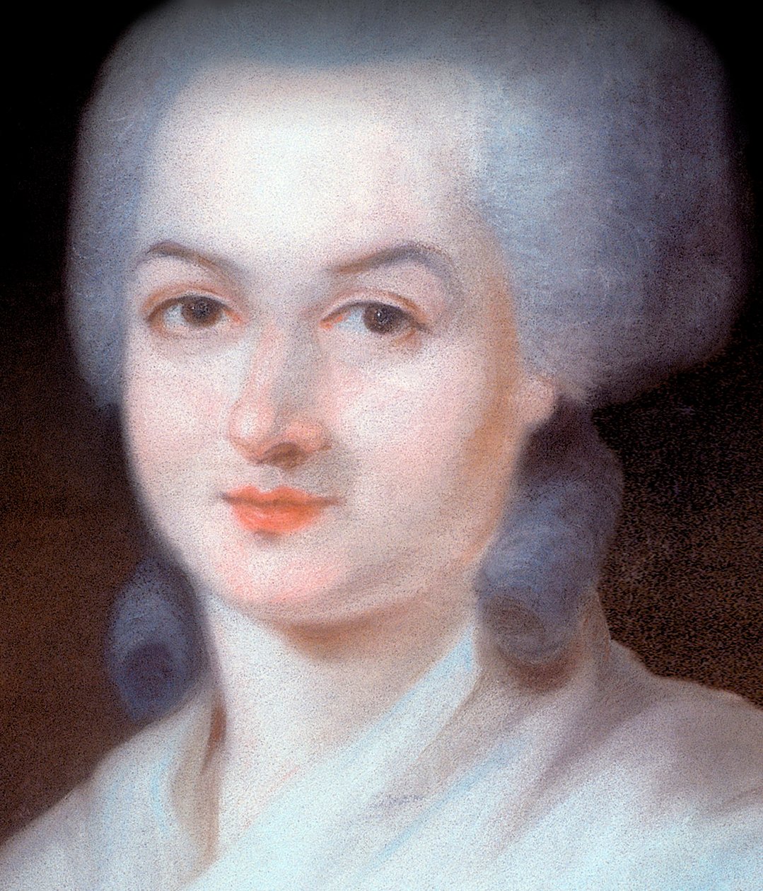 Olympe de Gouges portréjának részlete (Részlet) (Marie Gouze, Olympe de Gouges néven) alkotó: Alexandre Kucharski