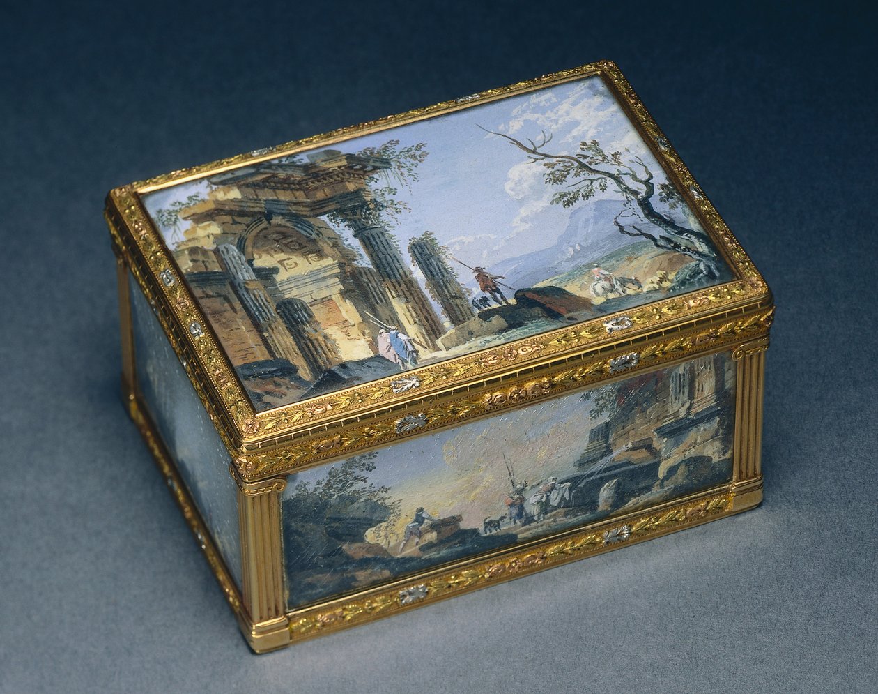 Téglalap alakú doboz, 1840-50 körül alkotó: Alexandre Leferre