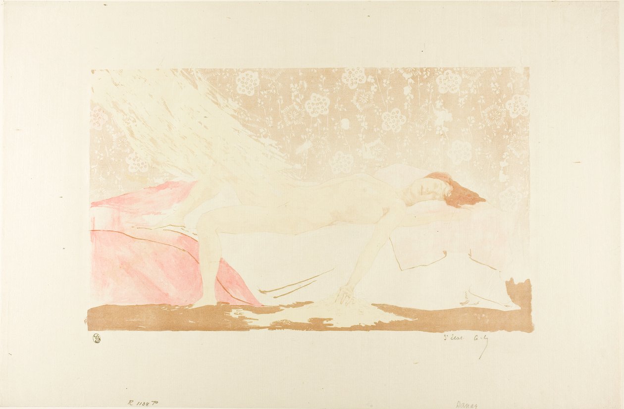 Danaë alkotó: Alexandre Lunois