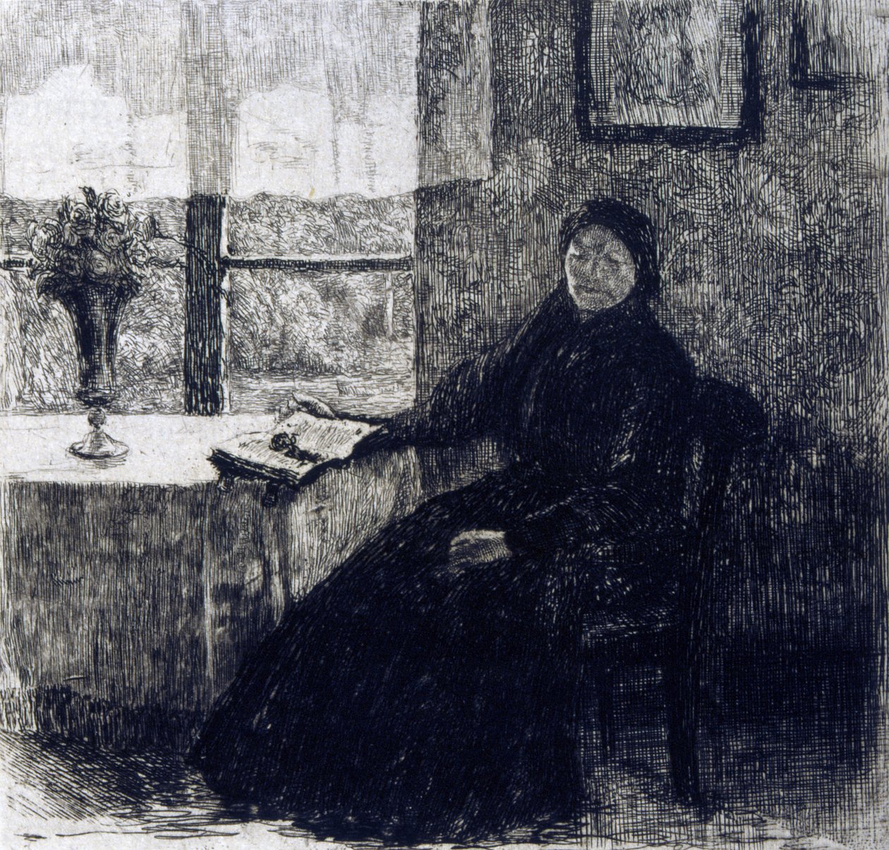 Nagymama, 1909 alkotó: Alexandre Lunois