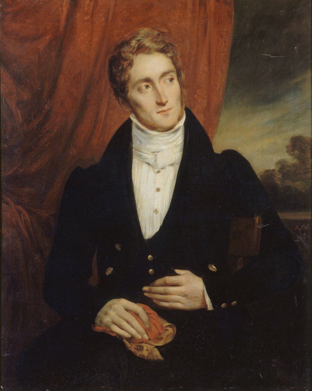 Jean-Georges Farcy portréja 1800-1830, 1829. alkotó: Alexandre Marie Colin