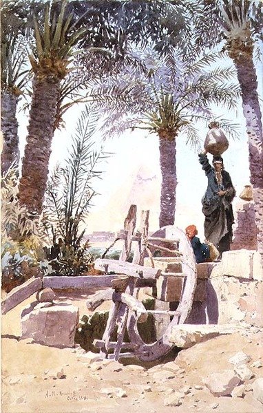 Khafre piramisa (Chephren) alkotó: Alexandre Nicolaievitch Roussoff